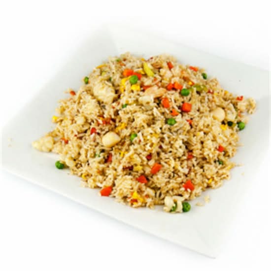 Guyanese Special Mixed Seafood Fried Rice 黑海鮮飯